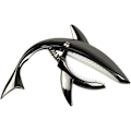 Miniatyrbild 1 av 5: 1 st Shark Capo Lättviktslegering Snabbväxling Med Förvaringsväska för Gitarrer, Ukulele, Banjo（svart） black