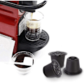 Miniatyrbild 1 av 5: 3 st återanvändbara kaffefilterkapslar i rostfritt stål 304, svart