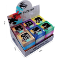 Miniatyrbild 4 av 5: Assorterade hjärnteasers i metalltråd IQ-pussel Papperslådepaket 24 st
