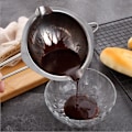 Miniatyrbild 4 av 5: Dubbelkokare i rostfritt stål, smältgryta för choklad, smör, ost, karamell, vax (480 ml, 1-pack)