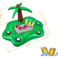 Miniatyrbild 2 av 5: Drink Holder Pool Uppblåsbar Pool Bar Uppblåsbar Pool Drink Holder Flytande（kokospalm） Color 2