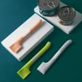 Miniatyrbillede 5 af 5: Pakke med 3 dåseskeer til kæledyrsfoder, langhåndtag universel silikoneblandeske til kæledyrsfoder