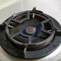 Miniatyrbild 3 av 5: Universal svart gjutjärnsspisunderlägg för kökswok-stödring spisplatta stativ