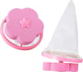 Miniatyrbillede 2 af 4: Genanvendelig vaskemaskine filterpose flydefilterpose (pink) 4 stk.