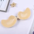 Miniatyrbild 3 av 3: Push up Strapless Självhäftande Plunge BH Osynlig Rygglös Klibbig BH, C c