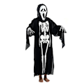 Miniatyrbild 1 av 3: Halloween-kostymer för barn Zombie Horror Death Ghost Kläder Vampire Skelett Läskiga Kläder Kappa