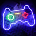 Miniatyrbild 3 av 5: Spelformer Neon LED Vägg Neon Cool Natt Skylt USB-driven Sovrum Bar Lekrum Barn Present Jul Fest Dekor
