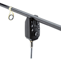 Miniatyrbild 4 av 5: Fiskebettetlarm 2 LED-lampor Karpfiske Fisk Indikator Vattenresistent Justerbar Ton Volym