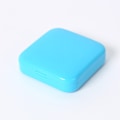 Miniatyrbild 1 av 5: Pillerbox, 2 fack pillerbox, liten pillerbox, fuktbeständig för resor och daglig användning (blå) Blue