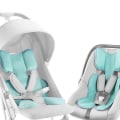 Miniatyrbild 3 av 4: Universell barnvagnsinsats sommar 3D Air Mesh Cool Seat Pad Mat för barnvagn, barnstol