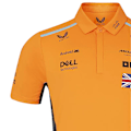 Miniatyrbild 3 av 7: Herr Red Bull Racing Kortärmad \"4\" Poloshirt 2024, Gul XL