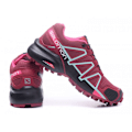Miniatyrbild 4 av 8: SALOMON Dam Speedcross 4 Löparskor Sneakers Vandringsskor Plum Red 37