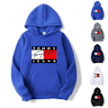 Miniatyrbild 2 av 7: Höst Nya Herr Hoodies Tröjor Zip Hoodie Herr Tröja Man Hoody Tröjor Black 3XL
