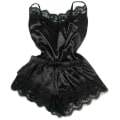 Miniatyrbild 1 av 3: Sexiga spetsunderkläder för damer Pyjamas Babydoll Nattkläder Sovkläder black XL