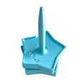Pikkukuva 1 / 4: Kiiltävä-Design Lankakehrääjät Pidikkeet Lankapidike Virkkaukseen & Neulomiseen DIY Sky Blue
