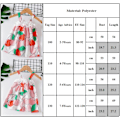Pikkukuva 4 / 4: Lasten tyttöjen kirsikkapainettu mekko kesälomajuhliin lyhyt prinsessamekko 130cm