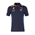 Miniatyrbild 2 av 6: Herrarnas Red Bull Racing Kortärmad Poloshirt 2024, Marinblå M