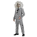 Miniatyrbild 1 av 7: Beetlejuice 2 Cosplay Kostym Herr Svart och Vit Randig Kostym Skräckfilm Halloween Läskig Spökdräkt 2XL