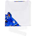 Pikkukuva 4 / 6: ABBA 70-luvun Agnetha Cosplay -asu Naisten T-paita Vyö Asut Halloween-asu Blue M