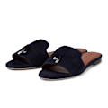 Pikkukuva 2 / 9: LORO PIANA Summer Charms mokkanahkaiset sandaalit Black 41