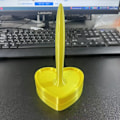 Pikkukuva 1 / 4: Kiiltävä-Design Lankakehrääjät Pidikkeet Lankapidike Virkkaukseen & Neulomiseen DIY Yellow