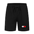 Pikkukuva 1 / 5: Miesten TomyHilfiger shortsit, joustava vyötärö, treenishortsit, lenkkeilyshortsit Black 4XL