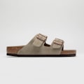 Miniatyrbild 2 av 7: Birkenstock Arizona Mockasiner med Mjuk Fotbädd Unisex Slip On Vardagsskor Grey Green 38