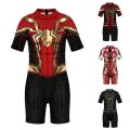 Miniatyrbild 3 av 6: Barn Pojkar Iron Spider Spider-man One Piece Badkläder Sunsafe Swimsuit Beachwear A L