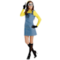 Miniatyrbild 2 av 3: Halloween Minions Vuxen Kevin Jumpsuit Kostym Barn Minion Outfit Womens L