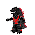 Miniatyrbild 3 av 9: 8 st/ Set Godzilla Minifigurer Monterade byggstenar Figurer Barn Leksaker Presenter 8PCS