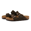 Miniatyrbild 2 av 5: Birkenstock Arizona Mockasiner med Mjuk Fotbädd Unisex Slip On Vardagsskor Coffee 37