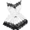 Miniatyrbild 1 av 3: Dam sexiga spetsunderkläder Pyjamas Babydoll Nattkläder Sovkläder white M
