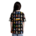 Miniatyrbild 3 av 5: Barn Flickor Pojkar StumbleGuys Grafiskt Tryck T-shirt Sommar Casual Tee Topp C 140cm