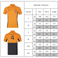 Miniatyrbild 7 av 7: Herr Red Bull Racing Kortärmad \"4\" Poloshirt 2024, Gul 2XL