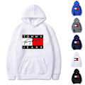 Miniatyrbild 5 av 7: Höst Nya Herr Hoodies Tröjor Zip Hoodie Herr Tröja Man Hoody Tröjor Navy 2XL