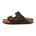 Miniatyrbild 1 av 5: Birkenstock Arizona Mockasiner med Mjuk Fotbädd Unisex Slip On Vardagsskor Coffee 44