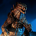 Miniatyrbilde 4 av 5: Godzilla Monster Modell Ornament Kongen av Nukleær Eksplosjon Monstre Monsterverse Actionfigur