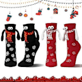 Miniatyrbilde 1 av 5: Julesokker med hender, julesokker morsomme 3D, unisex sokker, vennskapssokker for kvinner, menn, partnere, gaveidé til barn