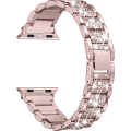 Pikkukuva 1 / 5: Rannekkeet yhteensopivat Apple Watch Band 38mm 40mm 41mm iWatch Series, Metalliranneke Säädettävä Rannekoru
