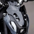 Miniatyrbillede 2 af 4: Til YAMAHA MT-07 MT07 MT 07 2022 2022 2023 2024 Motorcykeltilbehør Vindskærm Vindafviser Vindtæt GRAY
