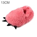 Pikkukuva 1 / 5: 8 Väriä Vauvan Pehmeät Tossut Vauvoille Pehmoiset Sisätossut Taaperoille Talviset Paksunnetut Lämpimät Kengät Red 13cm