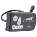 Miniatyrbillede 3 af 5: Elektrisk cykel 36V48V S800 LED LCD Meter Kontrolpanel Display til Ebike Controller 5 Pin Vandtæt