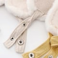 Pikkukuva 4 / 5: Vauvan pojan ushanka-korvaläppäinen talvihattu unisex-lasten trapper-hattu, Gul