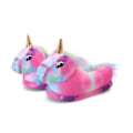 Miniatyrbillede 1 af 5: 3-12 År Vinter Enhjørning Hjemmesko Baby Dreng Pige Hjemmesko Bløde Plys Soveværelse Hjemmesko Indendørs Pelsede Baby Børn Pink Purple S(Length 22cm)