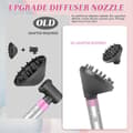Miniatyrbild 2 av 5: Diffusormunstycke för locktång som konverterar för Airwrap HS05 HS03 HS01 Styler Hårtork Diffusormunstycke Tillbehör C