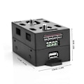 Miniatyrbillede 4 af 4: Trådløs Farve LCD Skærm DC Spændings Amperemeter Effektmåler Watt Tester (VAT-4300, 0-300A 0-400V)