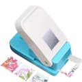 Stamp-Shaped Hole Punch - Paper Cutter Square Hole Rectangular for Crafting, Label Cutting, Scrapbooking, and Card Making_yu