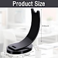 Miniatyrbillede 2 af 5: 2 Stykker Akryl Elektronisk Penholder Pen Display Stand Blyant Display Holder Fyldepen Kuglepen Display Rack (Sort)
