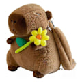 Miniatyrbilde 1 av 5: Plysj capybara-formet veske ryggsekk, plysjryggsekk F