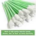 Miniatyrbillede 3 af 5: Støvfrie kameralinseswabs Inkjetprinterswabs 32,5 x 0,36 x 0,19 cm 40 stk.